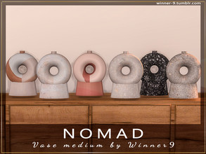 Sims 4 — Nomad Vase medium by Winner9 — Vase medium from my decorative set Nomad, you can find it easy in your game by