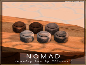 Sims 4 — Nomad Jewelry box by Winner9 — Jewelry box from my decorative set Nomad, you can find it easy in your game by