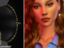Sims 4 — Brooke Necklace / Christopher067 by christopher0672 — This is a chunky oval chain necklace with a toggle clasp
