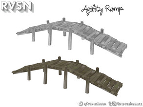 Sims 4 — Muttropolitan Agility Ramp by RAVASHEEN — If you want your simmie dog to be 'Best In Show' then you are going to