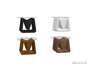 Sims 4 — Living Cologne 20 - Side Table 4 by ShinoKCR — Furniture Set inspired by the Furniture Fair at Cologne 2020 add