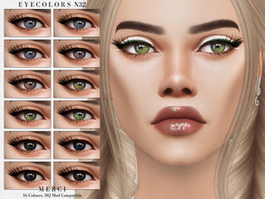 Sims 4 — Eyecolors N32 by -Merci- — Eyecolors for both genders and all ages. Face Paint category. Have Fun!