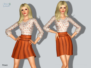 Sims 3 — Cocktail Dress 101 by pizazz — A soft classic cocktail dress that is suitable for Career, Everyday and Formal.