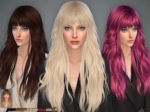 Sims 4 — #208 - Female Hairstyle - Sims 4 by Cazy — Female hairstyle for Teen to Elder.