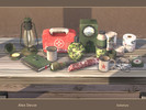 Sims 4 — Alex Decor by soloriya — A set of decorative objects for your apocalyptic gameplay. Includes 13 objects, has 3