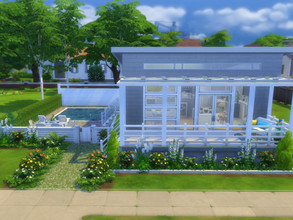 Sims 4 — House Renovation (Daisy Hovel) by FancyPantsGeneral112 — It a fixer upper house, with one bedroom, one bathroom