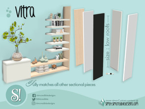 Sims 4 — Vitra Finish Plank by SIMcredible! — by SIMcredibledesigns.com available at TSR 4 colors variations