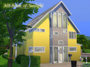 Sims 4 — MB-Beam_of_Sunlight by matomibotaki — Lovely suburban Sims family home , fulfill all of your Sims needs.