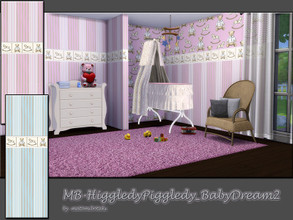 Sims 4 — MB-HiggledyPiggledy_BabyDream2 by matomibotaki — MB-HiggledyPiggledy_BabyDream2, cute wallpaper for the little