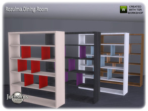 Sims 4 — Rozulma Dining deco furniture by jomsims — Rozulma Dining deco furniture
