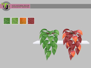 Sims 4 — Avis Hanging Plant by NynaeveDesign — Avis Kitchen Decor - Hanging Plant Found under: Decor - Plants Price: 183