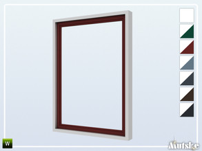 Sims 4 — Alma Window Middle Picture Single 3x1 by Mutske — This window is part of the Alma Constructionset. Made by