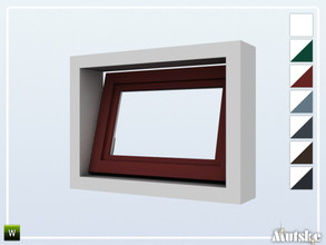 Sims 4 — Alma Window Privat Open 1x1 by Mutske — This window is part of the Alma Constructionset. Made by Mutske@TSR. 