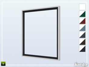 Sims 4 — Alma Window Tall Picture 3x1 by Mutske — This window is part of the Alma Constructionset. Made by Mutske@TSR. 