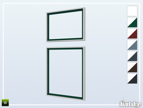 Sims 4 — Alma Window Tall Top Tall Wall Single 4x1 by Mutske — This window is part of the Alma Constructionset. Made by