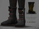 Sims 4 — DS Post Apocalyptic Boots [Female] by DarkNighTt — DS Post Apocalyptic Boots [Female] Have 10 colors. Detailed