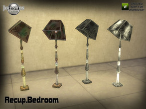 Sims 4 — Recup bedroom floor lamp by jomsims — Recup bedroom floor lamp