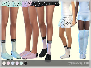 Sims 4 — Sneakers  Female by bukovka — Sneakers for women of all ages. Installed autonomously, my new mesh is enabled.