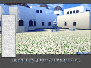 Sims 4 — MB-OpulentWallwear_Greek-Impressions by matomibotaki — MB-OpulentWallwear_Greek-Impressions, enjoy the taste of