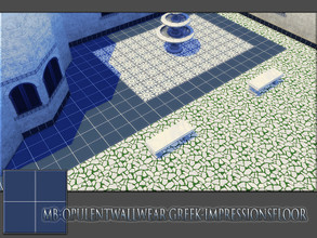 Sims 4 — MB-OpulentWallwear_Greek-ImpressionsFloor by matomibotaki — MB-OpulentWallwear_Greek-ImpressionsFloor, enjoy the