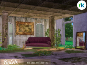 Sims 4 — Nikadema Violett by nikadema — Violett, the abandoned room. When it all ended, violett was a refugee for some