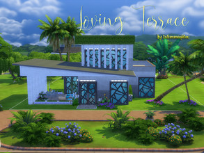 Sims 4 — Modern Loving Terrace by Tatiananeofitou by tatiananeofitou — Modern Loving Terrace is a residential comfortable