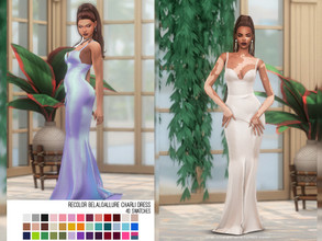 Sims 4 — helgatisha Recolor Belaloallure Charli dress - - Mesh needed by HelgaTisha — 40 swatches You NEED to download