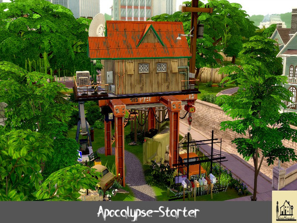 Sims 4 — Apocalypse- Starter by GenkaiHaretsu — Hello, I present to you today first of apocalypse creations- starter for