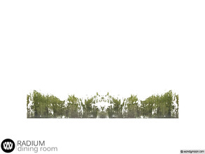 Sims 4 — Radium Wall Moss by wondymoon — - Radium Dining Room - Wall Moss - Wondymoon|TSR - Creations'2020