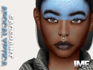 Sims 4 — IMF Apocalyptica Facepaint by IzzieMcFire — - Stand alone item with thumbnail - 6 colors - All ages and genders