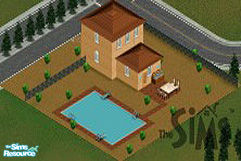 Sims 1 — The Spanish House by Justin Orrias — 