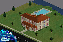 Sims 1 — My crib by CamilaDetta — 2 bedrooms, 2 bathrooms, kitchen, living room. Perfect for someone who's not that rich,