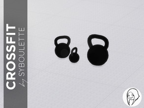 Sims 4 — Crossfit Kettlebell by Syboubou — Swing, light or snatch that KB ! They are made from iron ore, not scrap, and