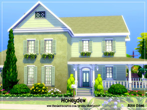 Sims 4 — Honeydew - Nocc by sharon337 — 40 x 30 lot. Value $221,849 4 Bedroom 3 Bathroom . This house contains No Custom
