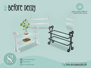 Sims 4 — Before Decay - shelves by SIMcredible! — Our Erebus Apocalyptical set before its decay by SIMcredibledesigns.com