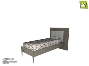 Sims 3 — Jarvis Bed by ArtVitalex — - Jarvis Bed - ArtVitalex@TSR, May 2020