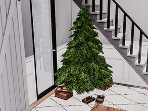 Sims 4 — Realistic Christmas Tree Recolour-REQUIRES SEASONS by dksimsxo — Useable Christmas tree in more realistic