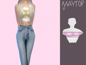 Sims 4 — May Top by leonamcboner — A beautiful top for your sims!