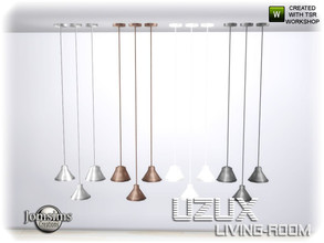 Sims 4 — Uzux living room ceiling light by jomsims — Uzux living room ceiling light