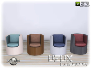 Sims 4 — Uzux living room chair by jomsims — Uzux living room chair