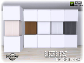 Sims 4 — Uzux living room deco fake column by jomsims — Uzux living room deco fake column