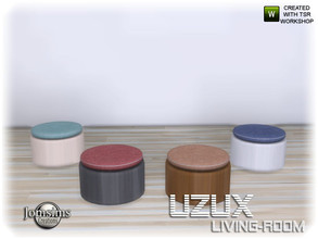 Sims 4 — Uzux living room puff by jomsims — Uzux living room puff