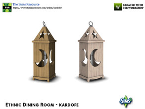 Sims 3 — kardofe_Ethnic Dining Room_Floor lamp by kardofe — Large size lamp, it is a floor lamp