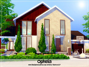 Sims 4 — Ophelia - Nocc by sharon337 — 30 x 20 lot. Value $163,442 4 Bedroom 3 Bathroom . This house contains No Custom