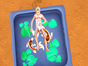 Sims 4 — Eden Swimsuit Child Version by yesimaweirdo — This is my newest creation. 10 Swatches. This is for kids. There