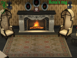Sims 4 — Roza's rugs_RavensF by Ravens_Fury2 — Hi every-one, I have made thos timeless but old rugs that can fit in