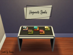 Sims 4 — Hogwarts Books by Shanany — Books of Hogwarts lessons to decor your room