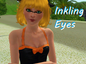 Sims 3 — Inkling Eyeliner by Little_Ball_Of_Despair — Eyeliner so you can make Inklings in Sims 3! Available from teen to