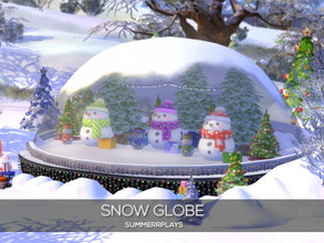 Sims 4 — Snow Globe by Summerr_Plays — Winter is here and these snowmen are just the cutest! Arent they? 