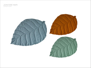 Sims 4 — [Juno kidsroom] - rug Leaf by Severinka_ — Rug Leaf From the set 'Juno kidsroom' Build / Buy category: Decor /